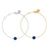 BE/GINS Roca Mini Round Lapis Lazuli Bracelet