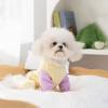 Comfortable Pet Four Legs Clothes Soft Dog Clothes Practical Pet Jumpsuits  Spring Summer