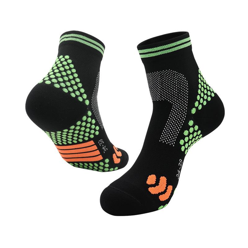 Pressure Running Socks Professional Hiking Sports Socks Men S And Women S Towel Bottom Badminton Socks Cycling Elastic Socks Msize(shoesize34-38)
