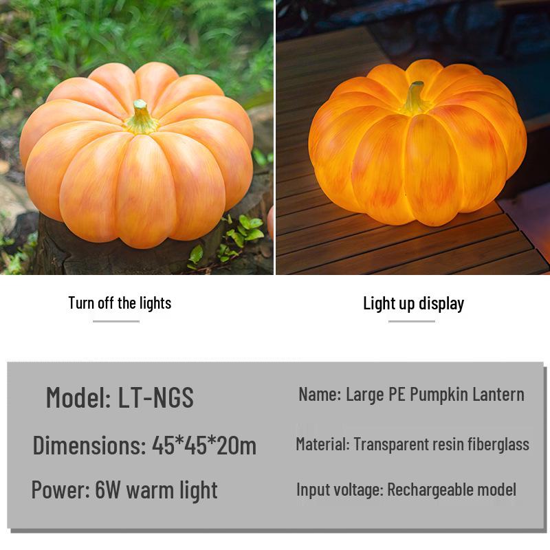 Portable Moon, Durian, Pumpkin, Goose, and Owl Animal Lamps - Solar-Powered Outdoor Decor