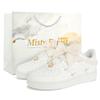 Air Force 1 Pearl Promise Coverage Abrasion Resistant Coverage Abrasion Resistant Low Top Skateboard Shoes Women's FV3654-111(Team598-)