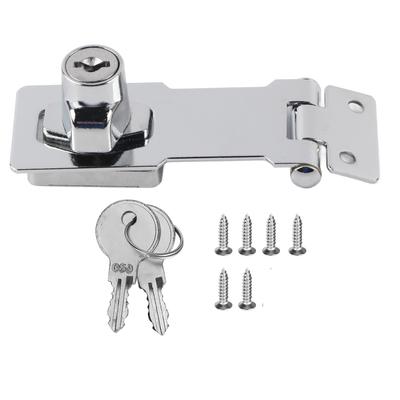 Household Zinc Alloy Anti-Theft Security Cabinet Drawer Door Lock Hasp Hardware Fittings
