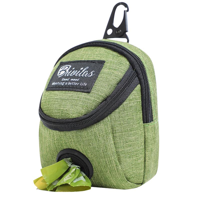 

Professional Pet Training & Walking Bag for Dogs & Cats зелений