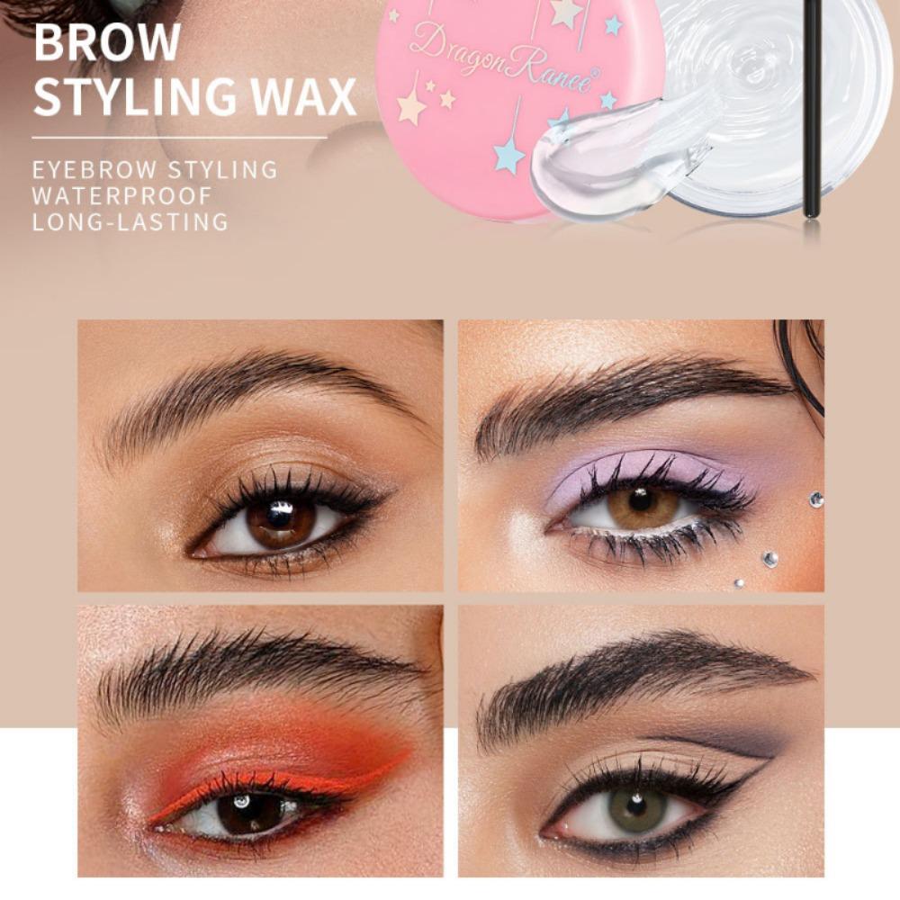 Dragon Ranee Wild Eyebrow Fixed Cream Transparent Gel Lim Vanntett Speed Dry Eyebrow Soap Såpe Eyebrow Ware Artefakt