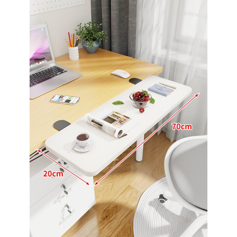 Składana Podpórka pod Nadgarstki do Klawiatury Biurkowej: Wydłużony wspornik krawędzi stołu do stanowiska pracy w akademiku