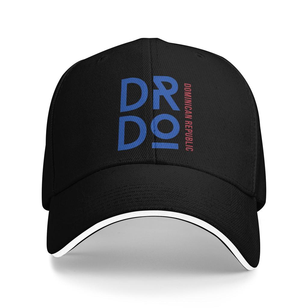 Fashion DR Dominican Republic Golf Hat for Unisex Women Headwear Formal Golf Adjustable Sun Hats