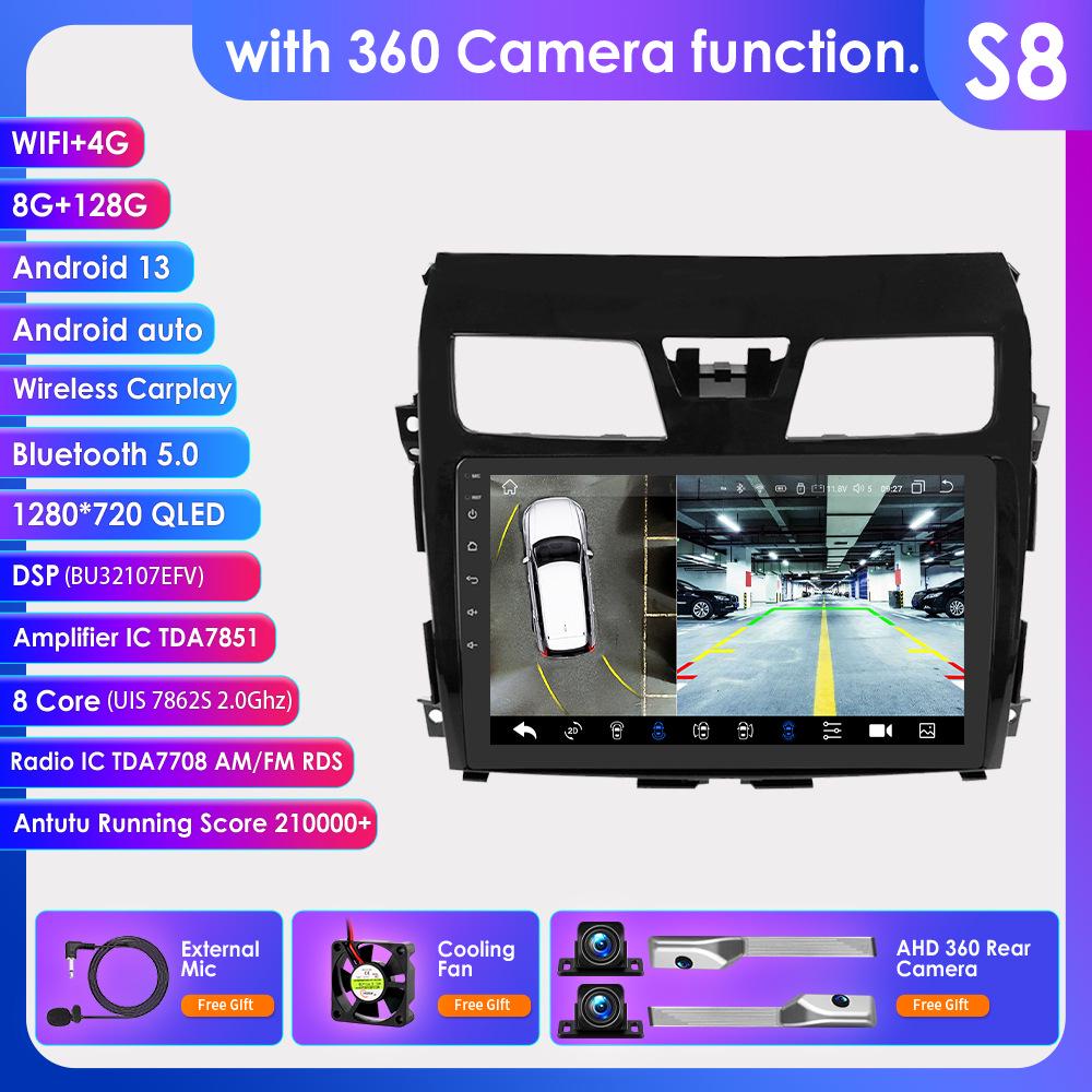 Nissan Teana 13-18 Android Large Screen Navigation with Bluetooth & Wireless CarPlay