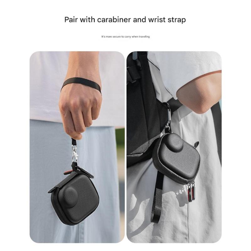 Lightweighted Camera Pouch With Organized Compartments For Action Camera Travel And Outdoor Photography Gear Storage Bag