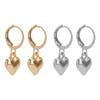 Minimalist Dangle Drop Earrings Fashion Ear Cuff Casual Heart-Shaped Earrings Gift