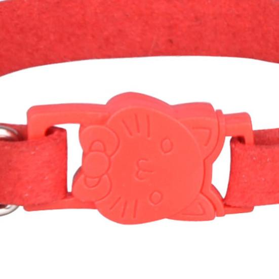 Colier pentru animale de companie Rochie cu stras incrustat Reglabil pentru rupere Animal de companie Pisici Caini Gulere cu clopot