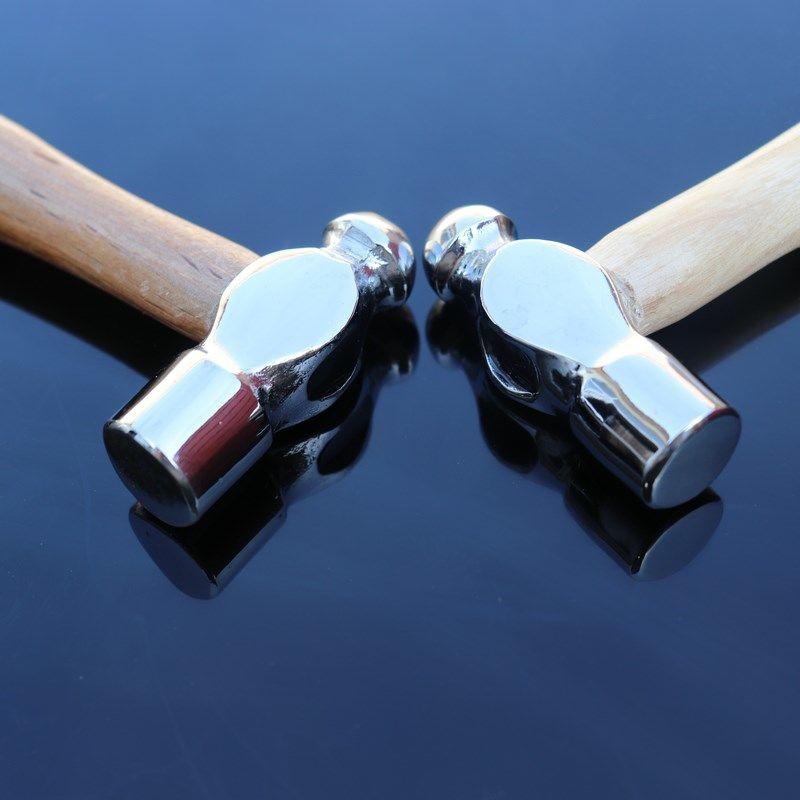Mini-Hammer, der Walnuss-Rundkopf mit Holzgriff zertrümmert, Auto-Fluchtwerkzeug, Handhammer, Multifunktions-Mini-Hammer