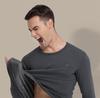 Septwolves Men's Velvet Thick Thermal Underwear Set, Autumn/Winter, Round Neck, Cold-Proof.