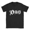 DIO Rock Band T-Shirt Summer Popular T Shirts Men 100% Cotton O Neck Oversized Tees Short Sleeve Streetwear Tops