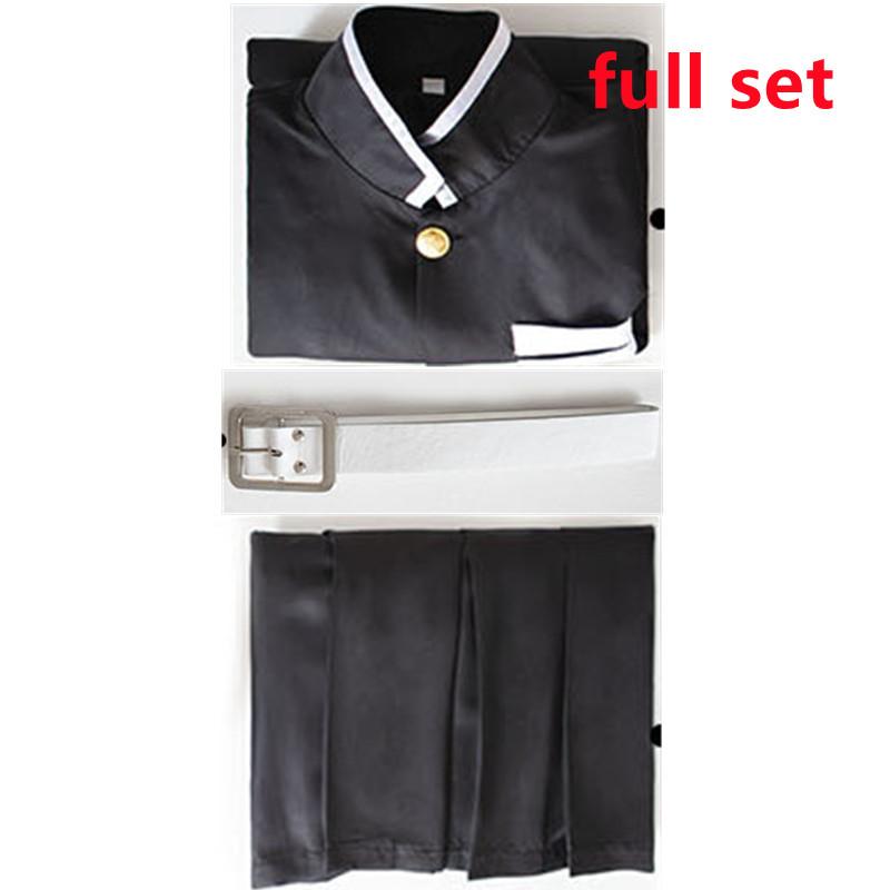 Tokitou Muichirou Cosplay Kostiumas Anime Demonų Skerdėjai Kimetsu No Yaiba Kisatsutai Uniforma Helovino Kalėdų Vakarėlio Drabužiai