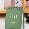 English 2026 Small Desk Calendar Month Date Display Monthly Planner  Spring Festival