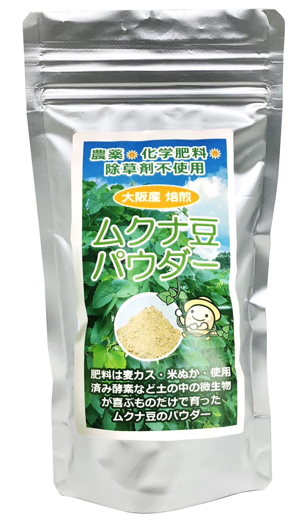 Порошок Мукуна жгучая из Осаки, 100 г [Ферма поддержки здоровья]