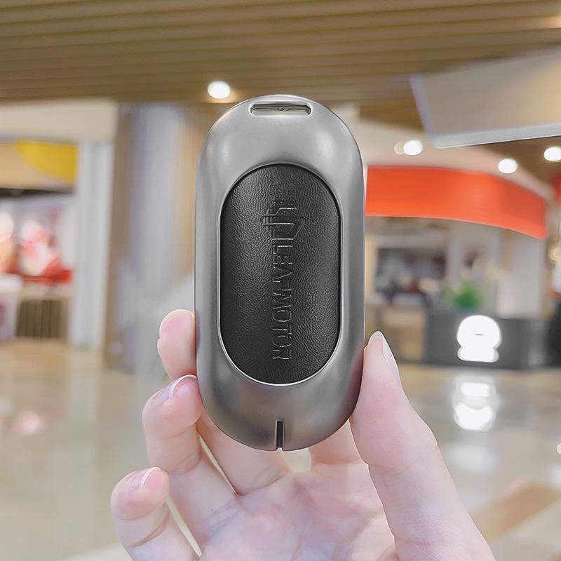 Metal Edge High-End Key Case for 25 Leapmotor Models: Compatible with B10, B01, C01, C10, C11, C16 Car Remote Controls