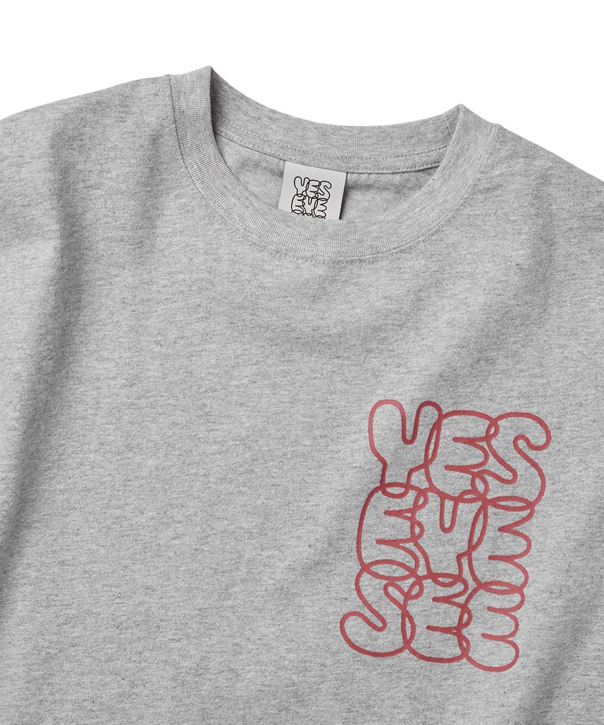 YESEYESEE C-Logo Tee Grey
