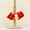 Adorable Cute French Fries Plush Keychain Toy Soft Stuffed Doll For Kids Gifts