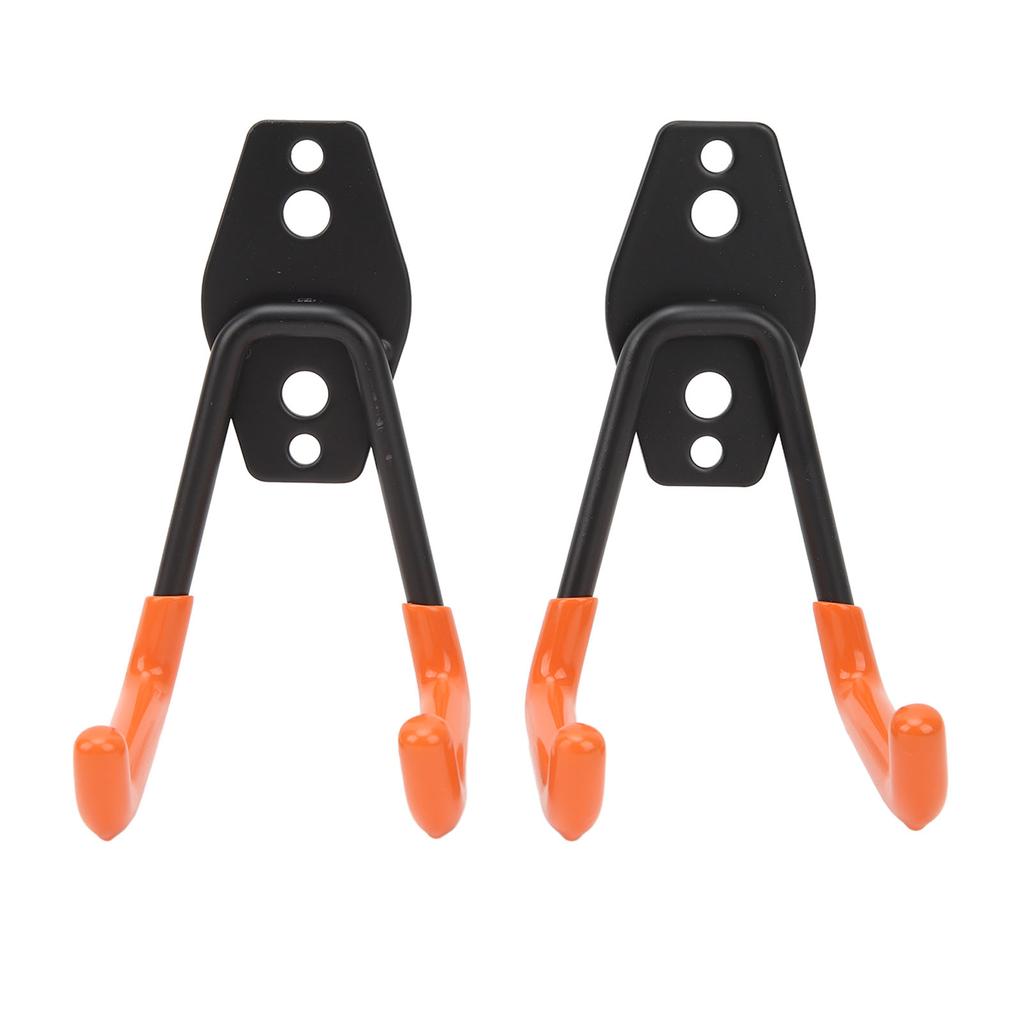 Garage Storage Hooks Orange Yellow Wall Type Metal Heavy Duty Garage Storage Hooks Shovels Brooms