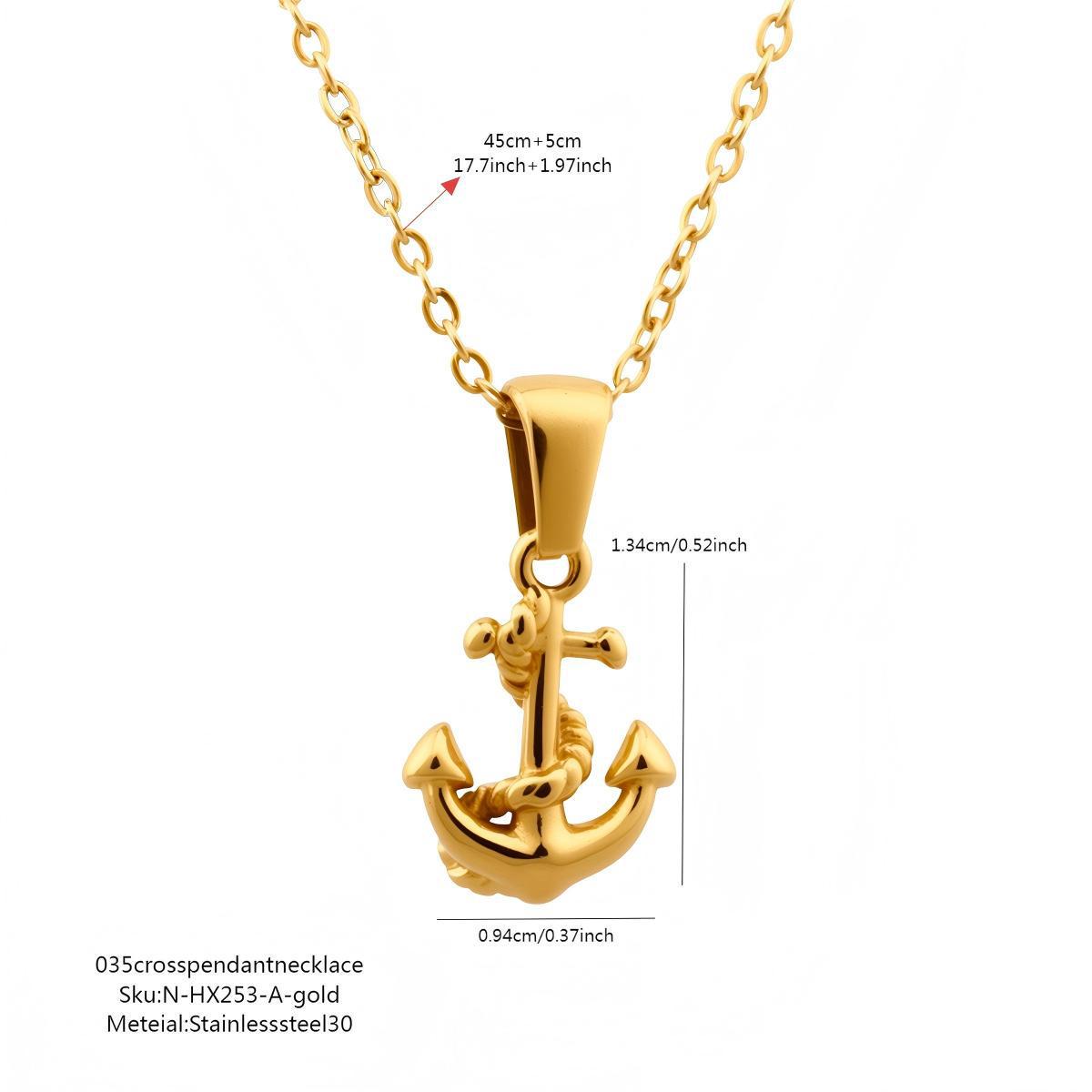 

Vietnamese Gold-Tone Water Drop Pendant Necklace: Fashionable, Long-Lasting, Imitation Gold Clavicle Chain Gift.