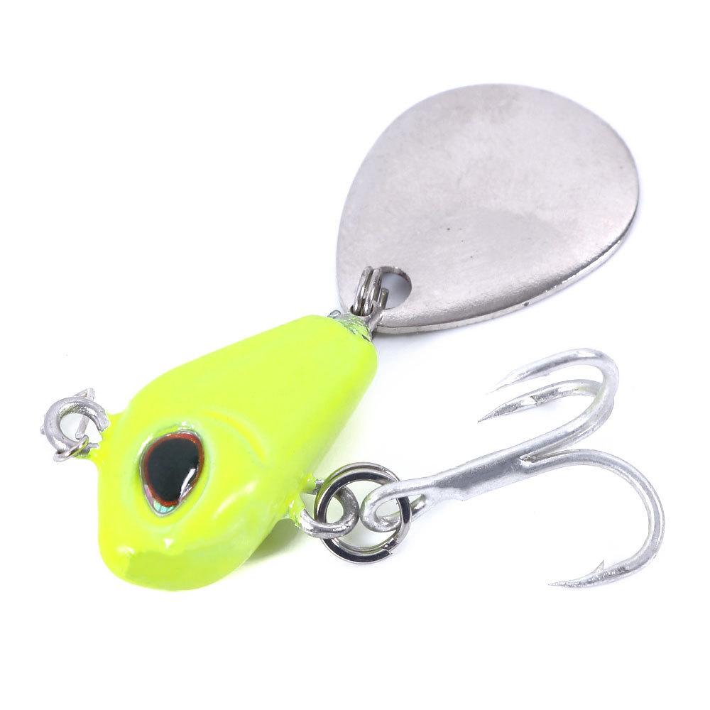 Metal Micro Object Bionic Fake BaitVIBLuya Bait2.5CM 11G 10Sequin Rattlesnake Long Cast Freshwater Saltwater Universal10Only 2.5CM-11G-10