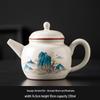 Chaxun Ruyao Ceramic Kung Fu Tea Set