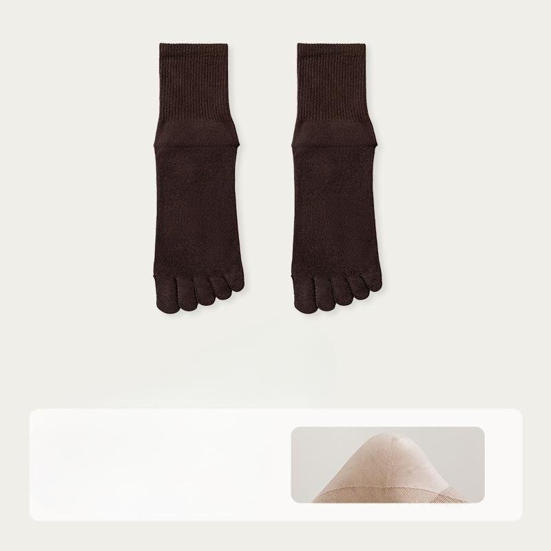 Men's Autumn and Winter Cotton Heel Gel Moisturizing Anti Cracking Antibacterial Socks