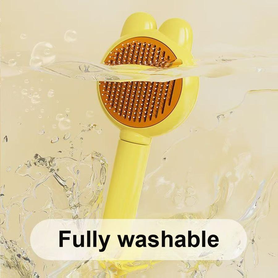 Rabbit Ear Comb Pet Grooming Brush for Cats and Dogs, Hair Removal Massage Tool Cat Licking Device Source Factory Agent Sales