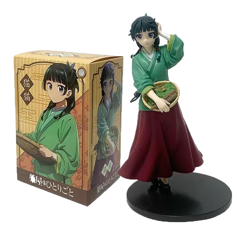 Q Toy Gift Version Anime The Apothecary Diaries Figure Maomi Action Figural Pvc Model Kawaii Car Decoration Doll Kids Christmas