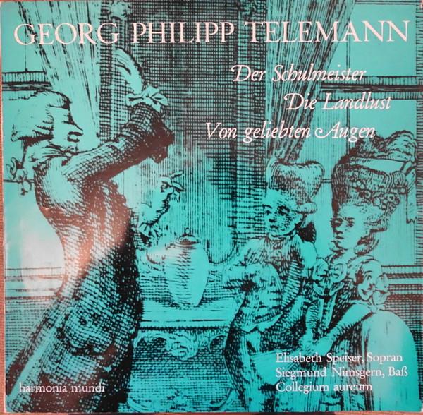 

LP Record GEORG PHILIPP TELEMANN STUTTGARTE Der Schulmeister Die Landlust V HMS30879 Harmonia Mundi Germany Classical Used