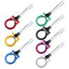 Car Auto Rear Front Trailer Car Racing Tow Hook Trailer Towing Bar For Mitsubishi Lancer EVO X 10 2008-2016 Vehicle Towing Hook