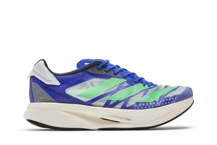 Men's Sneakers adidas Adizero Adios Pro 2 Sonic Ink Screaming Green Sonic Ink/Screaming Green/Cloud White