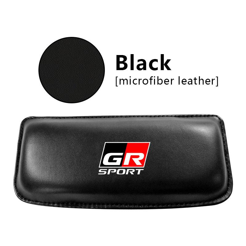 Leather Knee Pad Car Interior Pillow Comfortable Elastic Cushion for Toyota GR RAV4 Prius CHR Camry TRD GT86 Corolla Yaris Auris