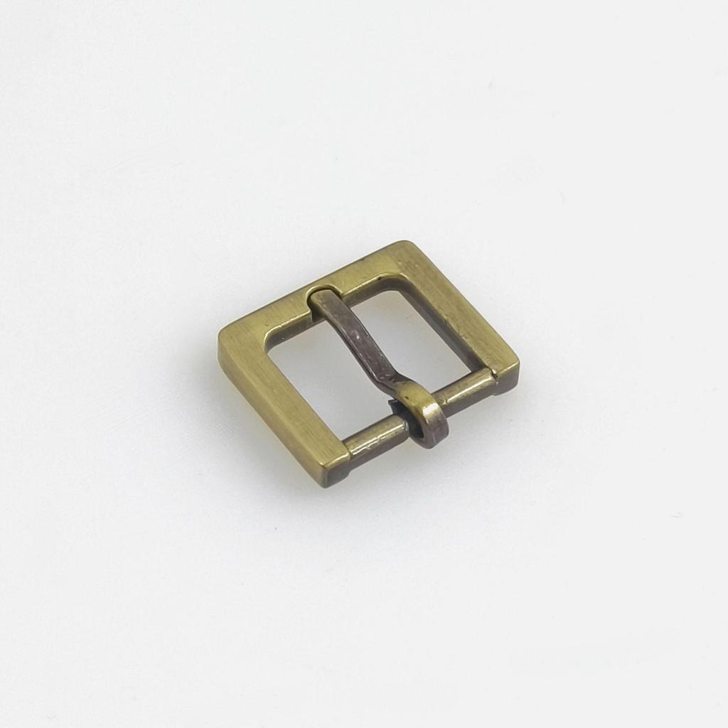 Blue Ancient 12MM Flat Pin Buckle: Short Handbag Hardware, Adjustable Square Belt Buckle