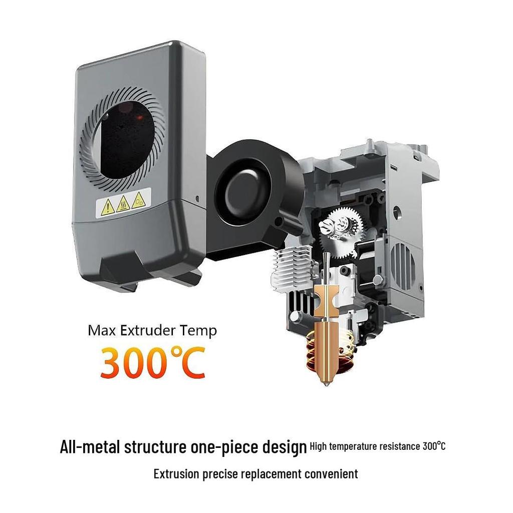 Flash Forge AD5X 3D-Drucker Hotend Extruder Düse Hals Zubehör