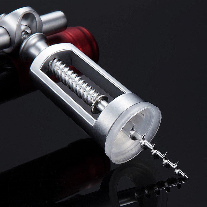 Zinc Alloy Red Wine Corkscrew Bottle Opener