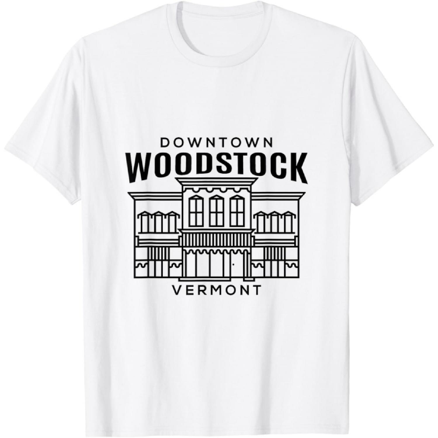 Футболка Downtown Woodstock VT XXXXXL белый