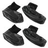 Sunnah Khuff Socks PU Leather Polyester Comfortable Warm Plush Lining Thermal Khuffain Socks for 36 To 41 EU Shoe Size