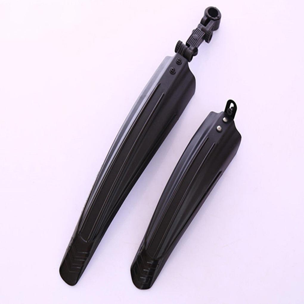 2pcs Mountain Bike Mudguard Plasitc Mudguard Prevent Muds Splashing Bicycle Front Rear Mud Fenders Kit Cycling Accessories