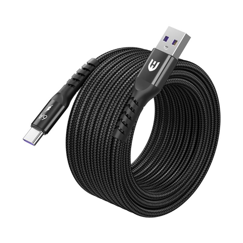 USB to USB C Cable USB to Type C Cable Fast Charging Nylon Braided Data Sync Transfer Cord USB C Charging Cable