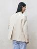 Cote28-1 Cotton One-Button Jacket