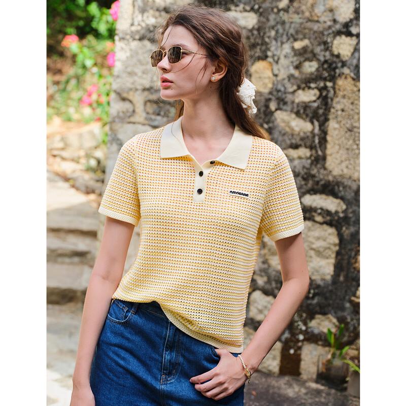 

Navigare Casual Resort Polo Knit T-Shirt L