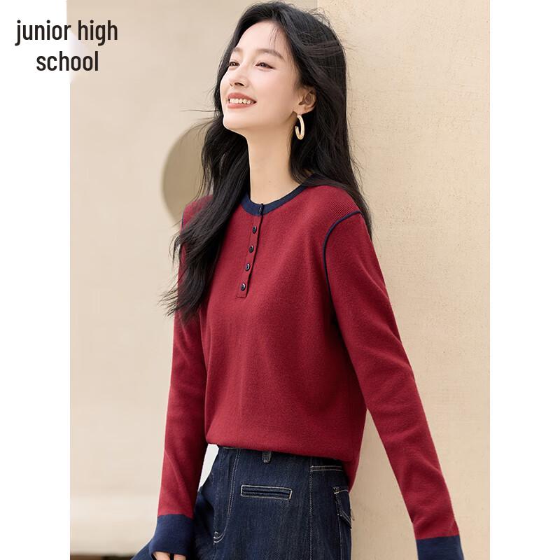 Dámský pletený svetr s kulatým výstřihem Chushen