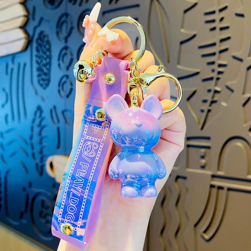 Resin Artistic Chameleon Bear Keychain Colorchanging Fun For Kids And Adults Alike