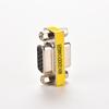 1pcs 15 Pin D-Sub VGA HD  SVGA Female To Female MINI Gender Changer Adapter PC VGA Female Connector F/F Cable Extend Converter