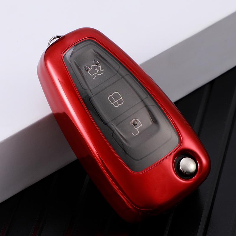 Ford Key Case Cover for Mondeo, Focus, EcoSport, Kuga, Fiesta