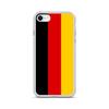 Coque Téléphone – Drapeau De l'Allemagne – Compatible iPhone 8 – Étui Souple – Résistant Et Antichoc - Silicone - Pixelforma