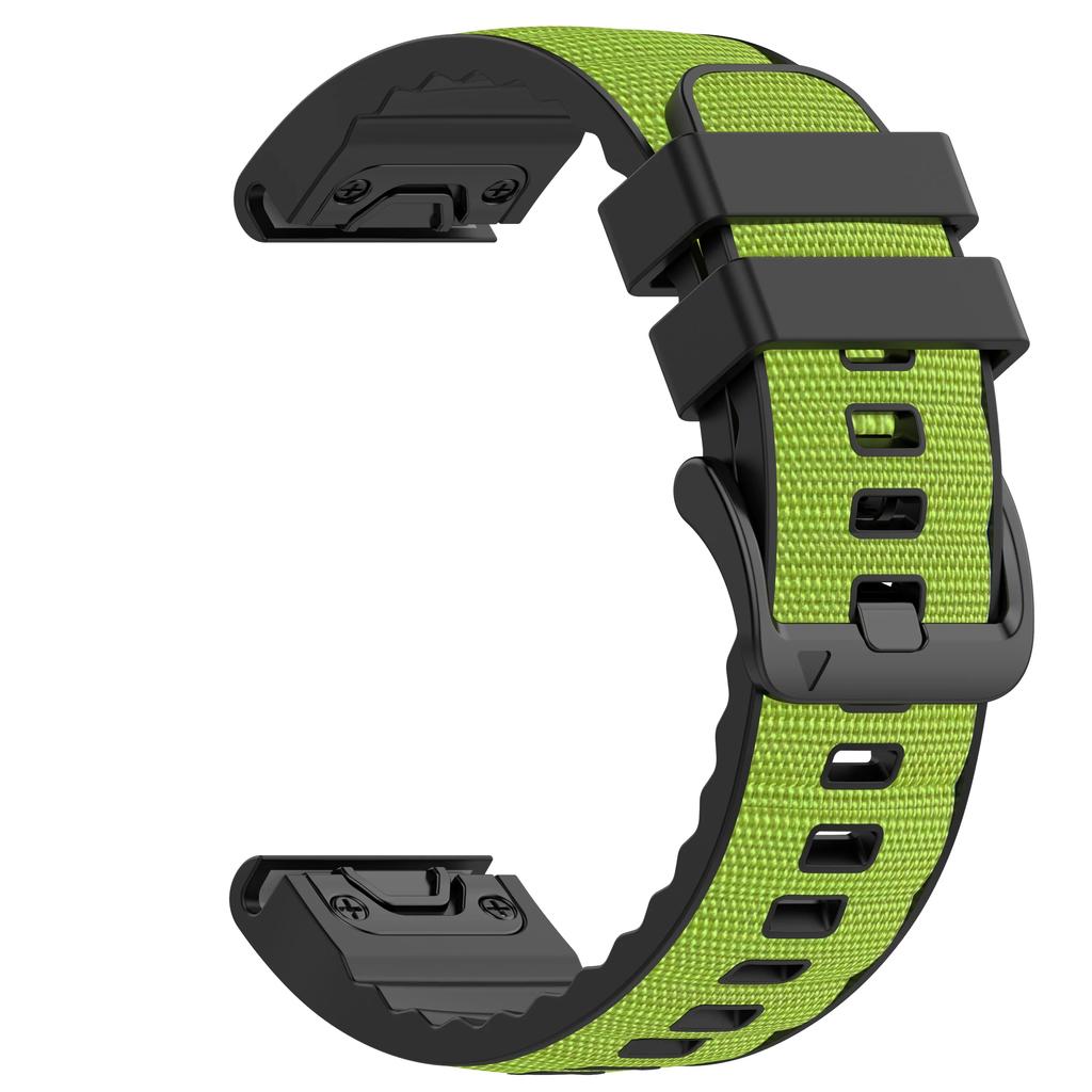 QuickFit 22/26mm Strap for Garmin Epix Pro/fenix 8 7 7X Pro Leather Silicone Watchband Forerunner 965 970 Enduro 3 Sport Bracele