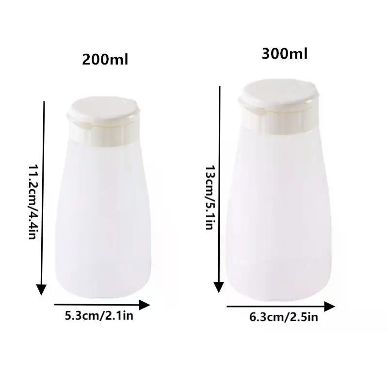 Küchen Kunststoff Gewürzflasche Barbecue Würzsauce Flasche mit Deckel Salz Pfeffer Streuer Pfefferstreuer Staubdicht Mini Gewürzglas